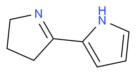 2-(3,4-Dihydro-2H-pyrrol-5-yl)-1H-pyrrole_分子结构_CAS_10087-65-7)