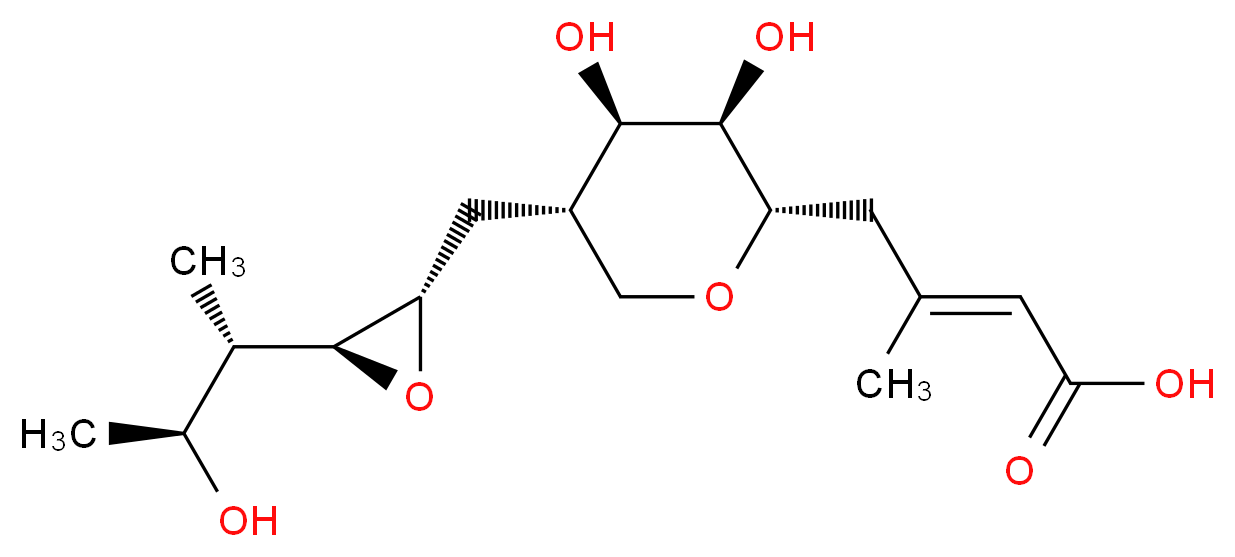 Monic Acid A_分子结构_CAS_66262-68-8)