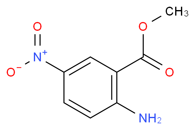 Methyl 2-amino-5-nitrobenzoate_分子结构_CAS_3816-62-4)