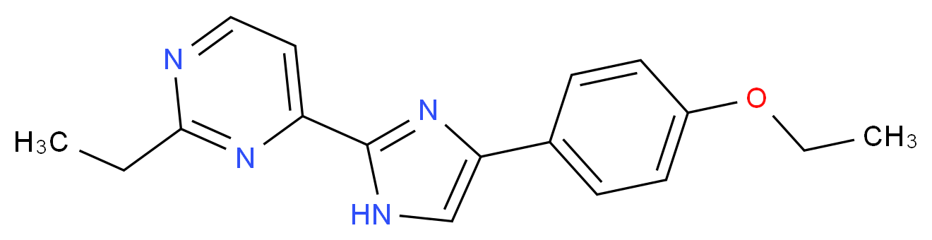 4-[4-(4-ethoxyphenyl)-1H-imidazol-2-yl]-2-ethylpyrimidine_分子结构_CAS_)