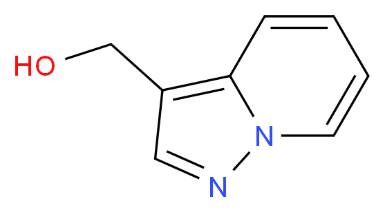 Pyrazolo[1,5-a]pyridin-3-yl-methanol_分子结构_CAS_117782-76-0)