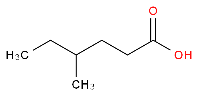 4-methylhexanoic acid_分子结构_CAS_1561-11-1