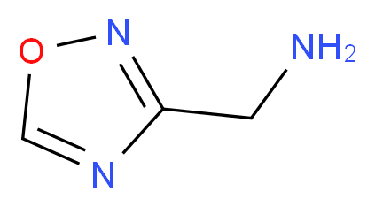 3-(Aminomethyl)-1,2,4-oxadiazole 95%_分子结构_CAS_)