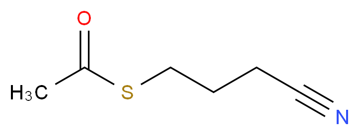 4-Acetylthiobutyronitrile_分子结构_CAS_4781-82-2)