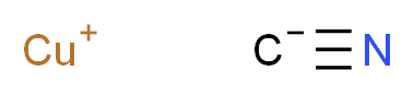 氰化亚铜(I)_分子结构_CAS_544-92-3)