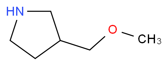 3-(methoxymethyl)pyrrolidine_分子结构_CAS_936940-38-4)