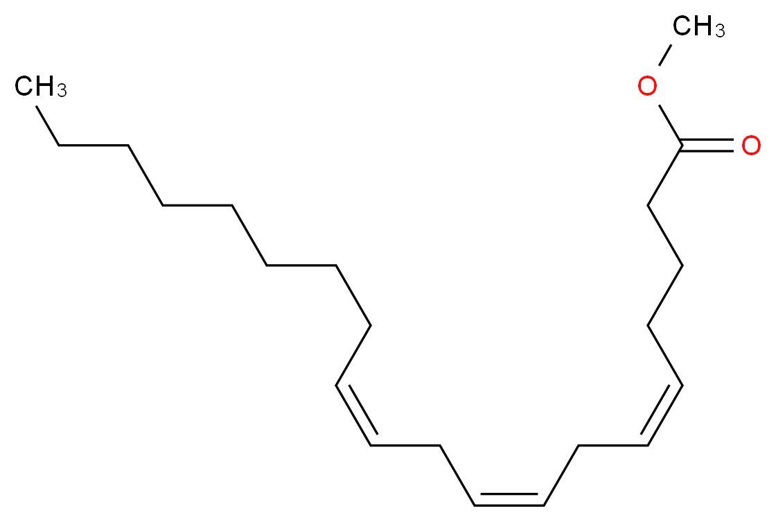 methyl (5Z,8Z,11Z)-icosa-5,8,11-trienoate_分子结构_CAS_14602-39-2