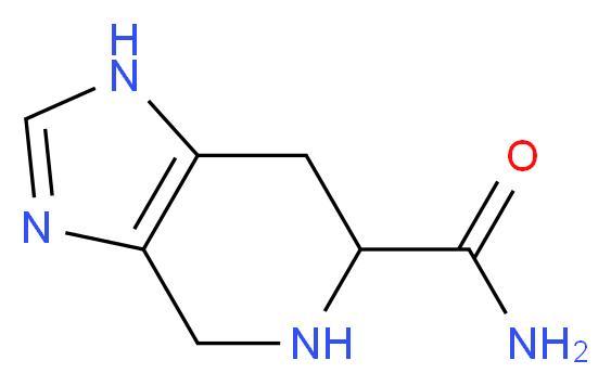 4,5,6,7-tetrahydro-1H-imidazo[4,5-c]pyridine-6-carboxamide_分子结构_CAS_)