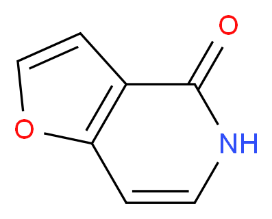 4H,5H-furo[3,2-c]pyridin-4-one_分子结构_CAS_26956-43-4