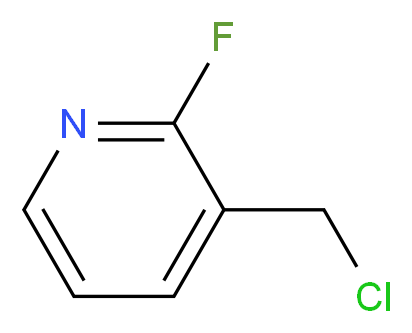 3-(CHLOROMETHYL)-2-FLUORO-PYRIDINE_分子结构_CAS_315180-14-4)