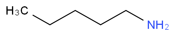 pentan-1-amine_分子结构_CAS_110-58-7