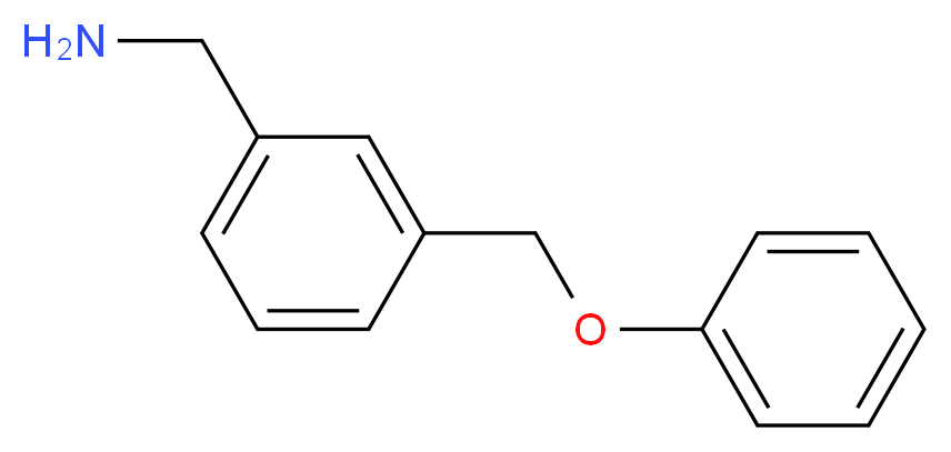 [3-(phenoxymethyl)phenyl]methanamine_分子结构_CAS_)