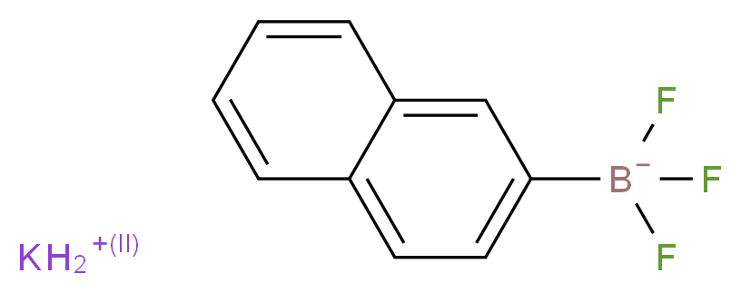 Potassium (2-naphthalene)trifluoroborate 96%_分子结构_CAS_668984-08-5)