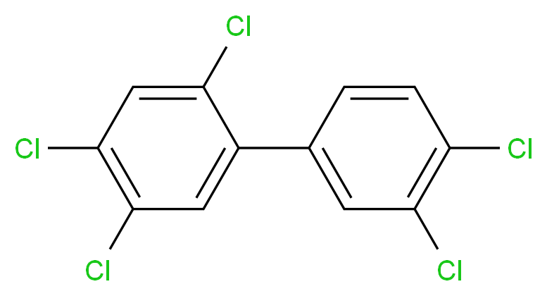 1,2,4-trichloro-5-(3,4-dichlorophenyl)benzene_分子结构_CAS_31508-00-6