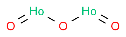 HOLMIUM OXIDE_分子结构_CAS_12055-62-8)