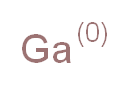 镓, AAS标准溶液, Specpure&reg;, Ga 1000 μg/ml_分子结构_CAS_)