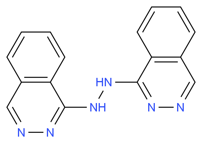 1-[2-(phthalazin-1-yl)hydrazin-1-yl]phthalazine_分子结构_CAS_24030-07-7