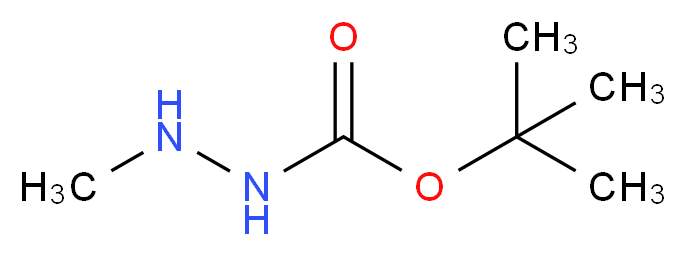 tert-Butyl 2-methylhydrazinecarboxylate_分子结构_CAS_127799-54-6)