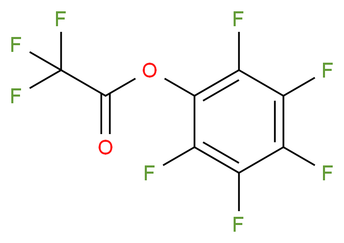 pentafluorophenyl 2,2,2-trifluoroacetate_分子结构_CAS_14533-84-7