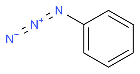 Phenyl azide_分子结构_CAS_622-37-7)