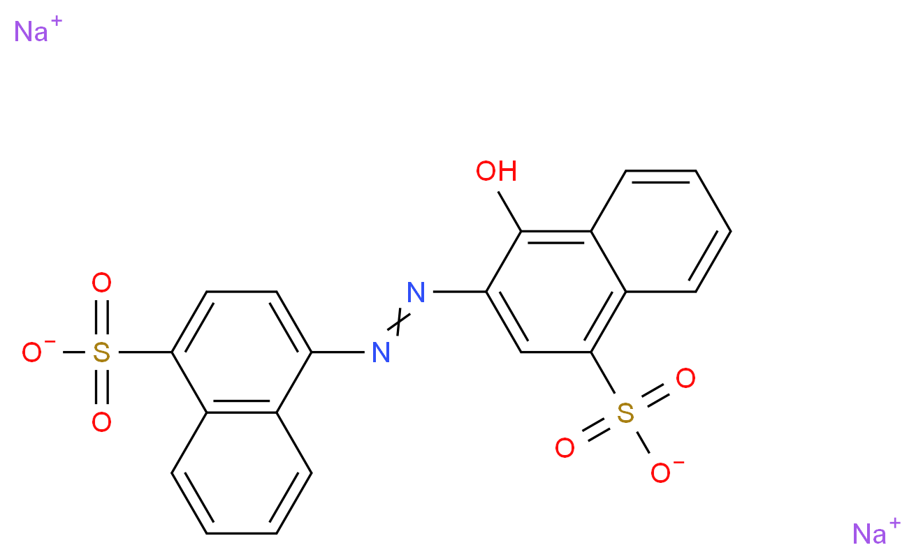 Chromotrope FB_分子结构_CAS_3567-69-9)