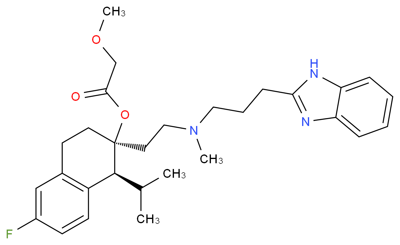 Mibefradil_分子结构_CAS_116644-53-2)