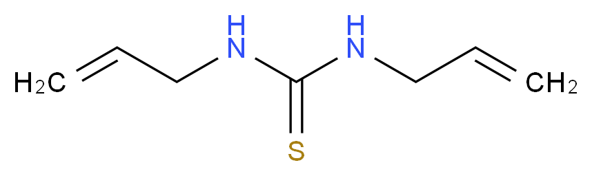 N,N'-二烯丙基硫脲_分子结构_CAS_6601-20-3)