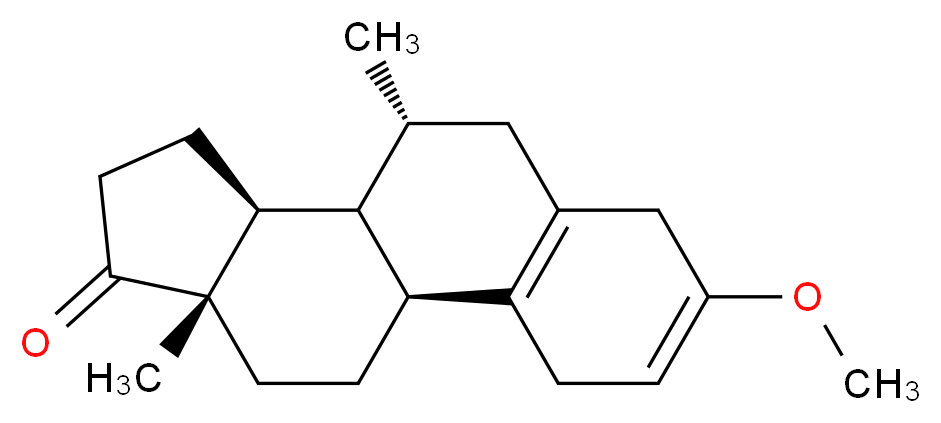 3-Methoxy-7α-methyl-estra-2,5(10)-dien-17-one_分子结构_CAS_5210-25-3)