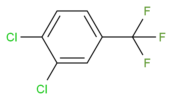 3,4-Dichlorobenzotrifluoride_分子结构_CAS_328-84-7)