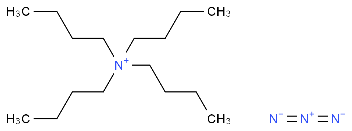 叠氮化四丁基铵_分子结构_CAS_993-22-6)