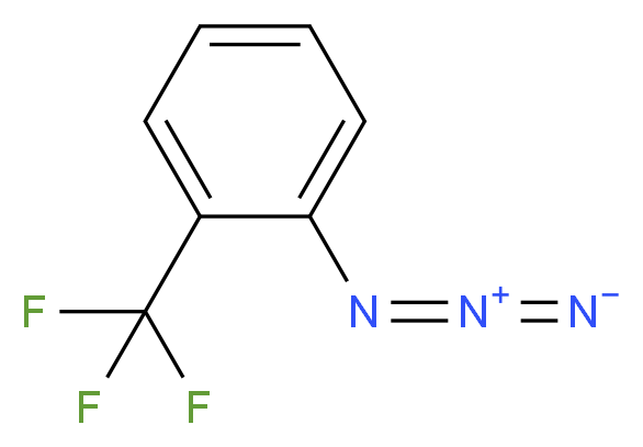 1-azido-2-(trifluoromethyl)benzene_分子结构_CAS_1548-68-1