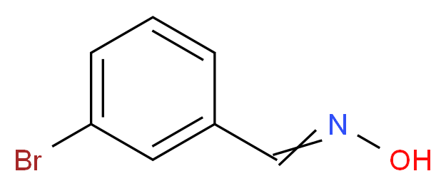 N-[(3-bromophenyl)methylidene]hydroxylamine_分子结构_CAS_51873-95-1