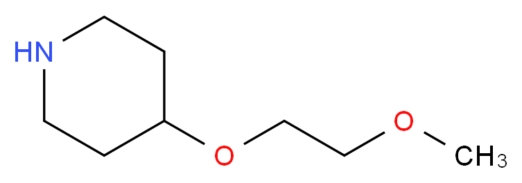 4-(2-methoxyethoxy)piperidine_分子结构_CAS_70978-88-0)