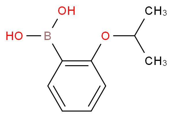 2-异丙氧基苯硼酸_分子结构_CAS_138008-97-6)