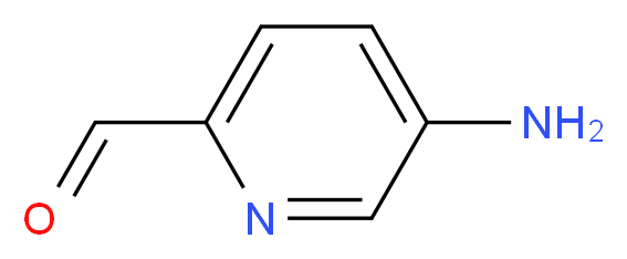 5-aminopyridine-2-carbaldehyde_分子结构_CAS_1060804-21-8