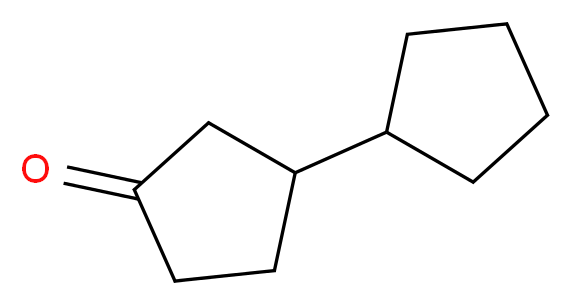 1,1'-bi(cyclopentyl)-3-one_分子结构_CAS_27610-86-2)