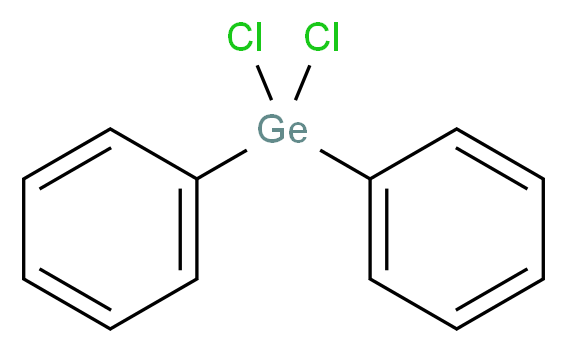 dichlorodiphenylgermane_分子结构_CAS_1613-66-7