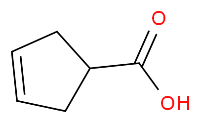 3-Cyclopentene-1-carboxylic acid_分子结构_CAS_7686-77-3)