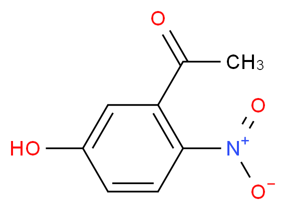 1-(5-hydroxy-2-nitrophenyl)ethan-1-one_分子结构_CAS_30879-49-3