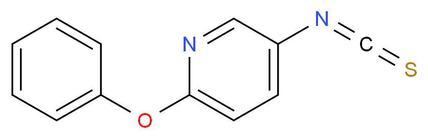 6-Phenoxypyridin-3-yl isothiocyanate_分子结构_CAS_52024-70-1)