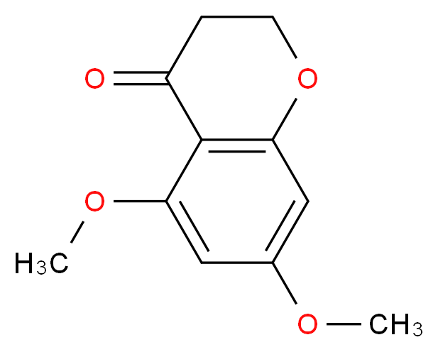 5,7-Dimethoxychroman-4-one_分子结构_CAS_54107-66-3)