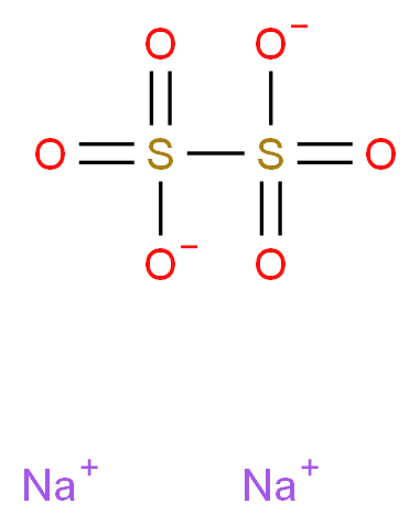 SODIUM DITHIONATE_分子结构_CAS_7631-94-9)