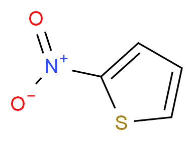 2-nitrothiophene_分子结构_CAS_609-40-5
