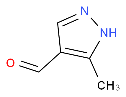 3-methyl-1H-pyrazole-4-carbaldehyde_分子结构_CAS_112758-40-4)