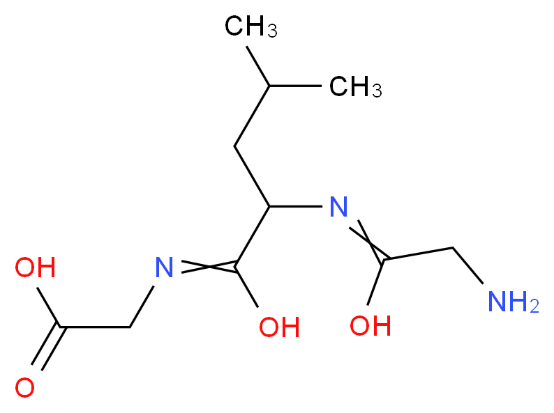 LEU-GLY-GLY_分子结构_CAS_2576-67-2)