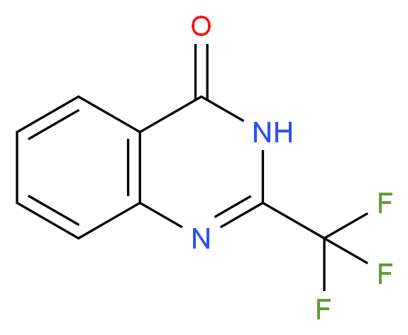 2-(Trifluoromethyl)-4(3H)-quinazolinone_分子结构_CAS_26059-81-4)