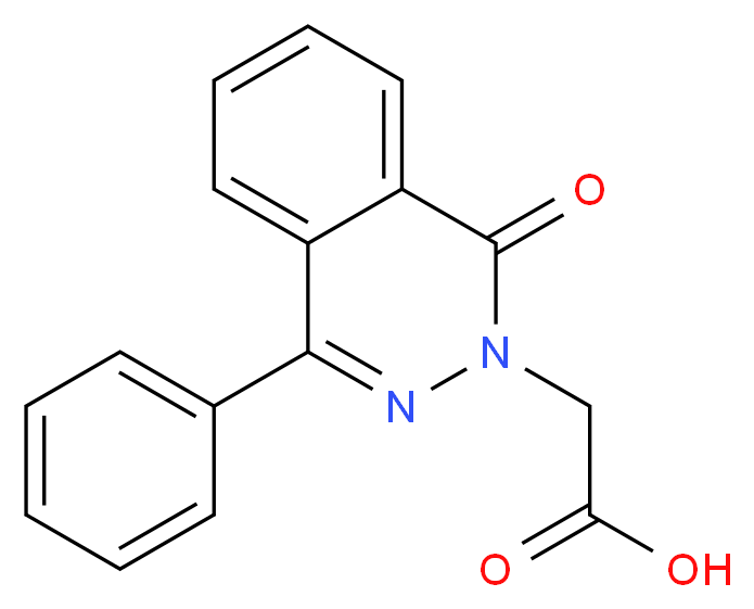 (1-Oxo-4-phenylphthalazin-2(1H)-yl)acetic acid_分子结构_CAS_127828-88-0)