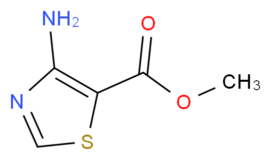 Methyl 4-amino-5-thiazolecarboxylate_分子结构_CAS_278183-10-1)