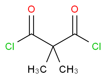 二甲基丙二酰氯_分子结构_CAS_5659-93-8)