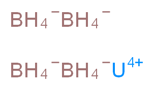 Uranium borohydride_分子结构_CAS_)
